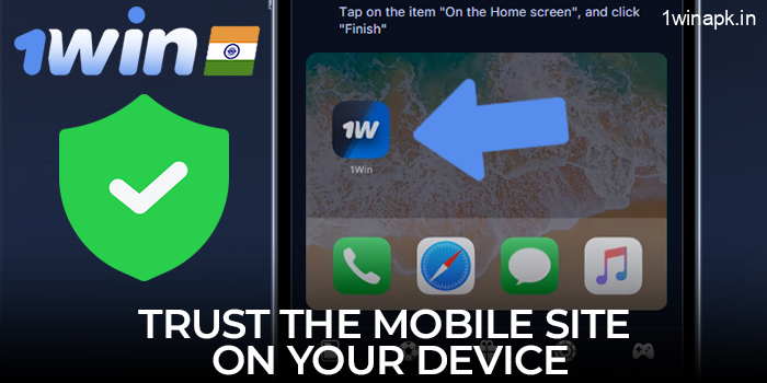 Download 1Win and trust the 1Win mobile site on your device